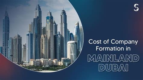 Dubai Mainland Company Formation Cost | #UAE