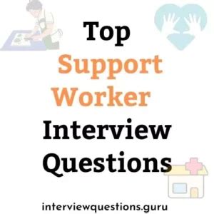 Support Worker Interview Questions Answers 的图像结果