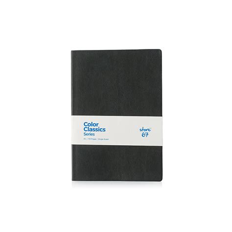 Color Classic - Black with Blue colour edge Notebook – TheStore67
