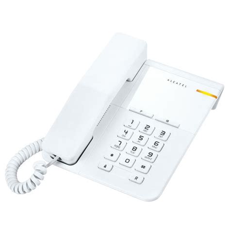 Alcatel T22 Analog landline Phone with Flashing Visual Ringer Indicator ...