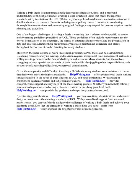 PhD Dissertation Structure 的图像结果