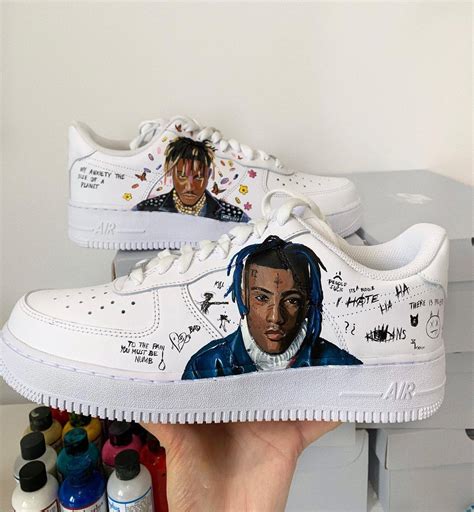 XXXTENTACION x Juice WRLD Air Force 1 Custom – Daniel Customs