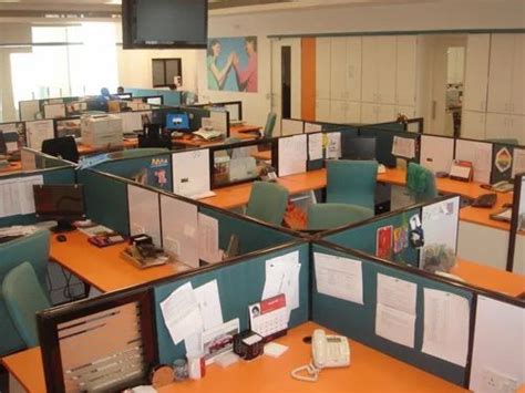 Office Workstation - PVC Modular Green Office Workstation Manufacturer ...