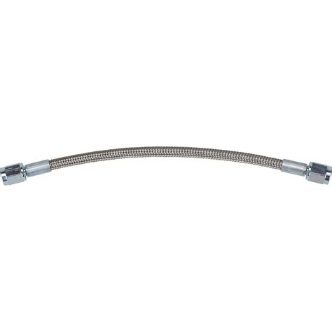 8" Braided Stainless Steel Brake Line