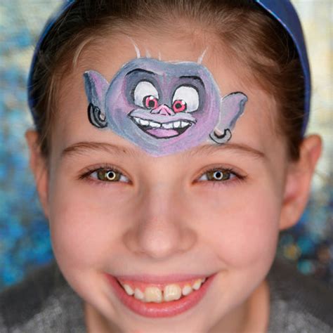 Trolls Face Paint 的图像结果