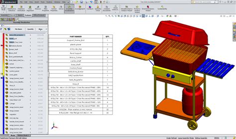 SolidWorks Creating Bom From Assembly Add Thumbnail 的图像结果