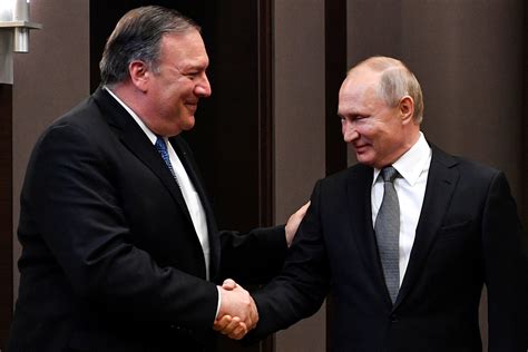 普京会见蓬佩奥，确定G20期间与特朗普会晤；但俄称两国关系尚未突破