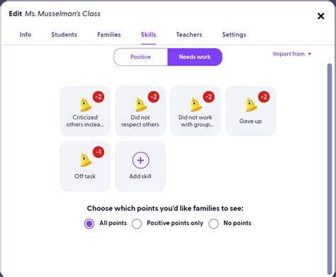 Image result for ClassDojo Class Example