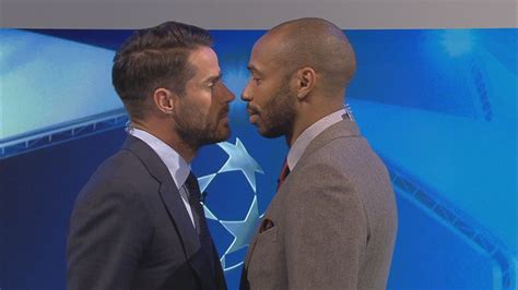 Thierry Henry and Jamie Redknapp square up ahead of Mayweather v ...