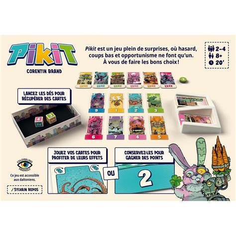 Acheter Pikit - Repos Production - Jeux de société