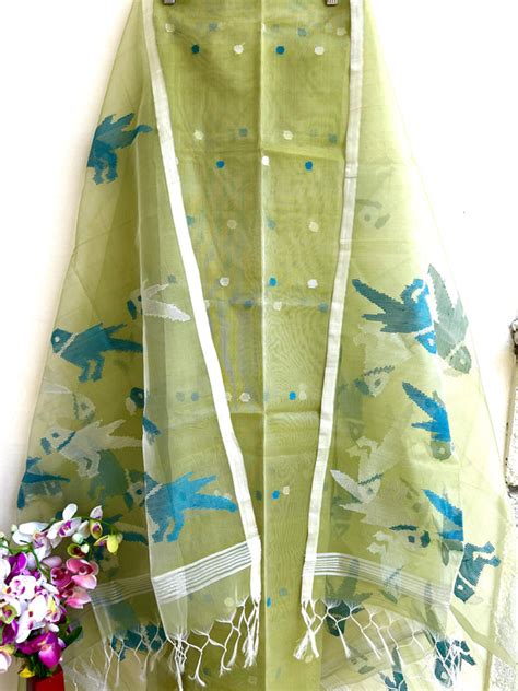 Jamdani Muslin Suits – EthnicElement