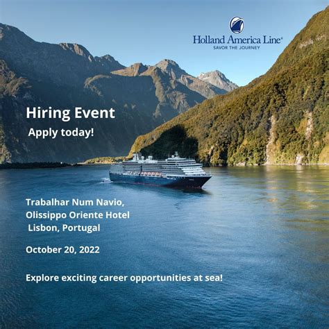 Holland America Line on LinkedIn: Careers at Holland America Group | 11 comments