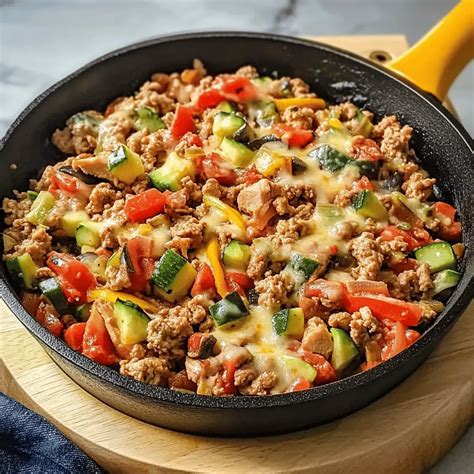 Easy Ground Turkey Skillet Recipe Packed with Bold, Savory Flavor
