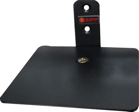 Buy ZIPP 4 inch Book Shelf Speaker Wall Mount Stand (1pc) (Black ...