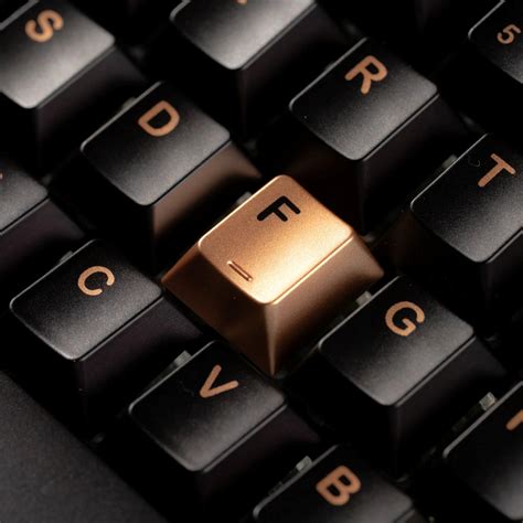 PREMIUM Womier Spade 112-Key Cherry Profile Metallic Coating Keycap Se ...