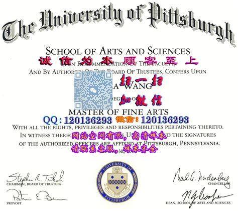 美国匹兹堡大学毕业证样本=案例定制图片-留学新闻-国外大学毕业证图片