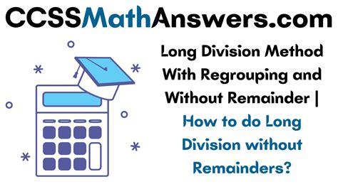 Image result for Long Division Simple Method