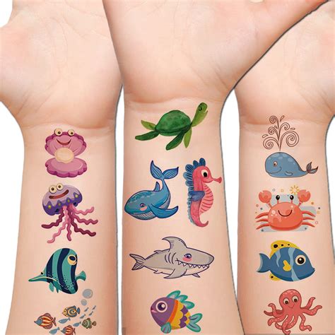 Cartoon Baby Sea Animals