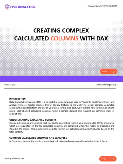 Image result for Dax Calculated Columns Examples