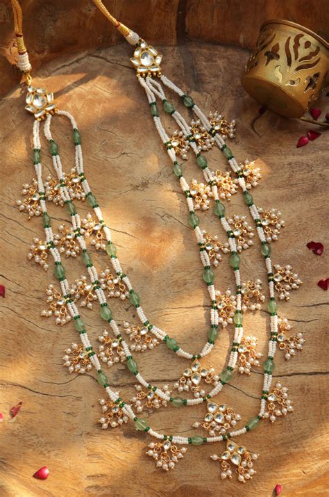Ipshita Layered Kundan Necklace – Paisley Pop Shop