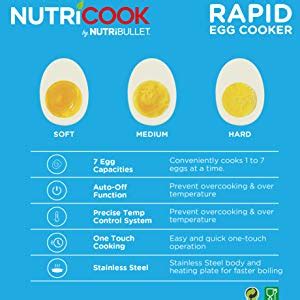 Buy Nutricook Rapid Egg Boiler/Steamer/Egg Cooker-Gold Online at Low ...