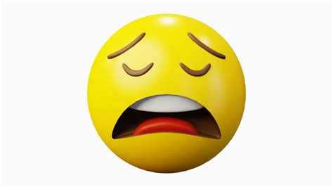 Tired Face Emoji