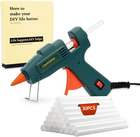 Amazon.com: Hot Glue Gun Kit Mini: Mini Hot Glue Guns Kit with 30 ...