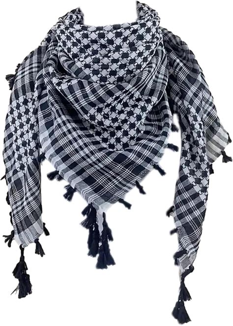 Keffiyeh Tacticals Desert Scarf Wrap Shemagh Head Neck Arab Scarf ...