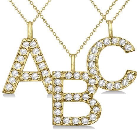 Diamond Pendant Alphabet at James Velarde blog