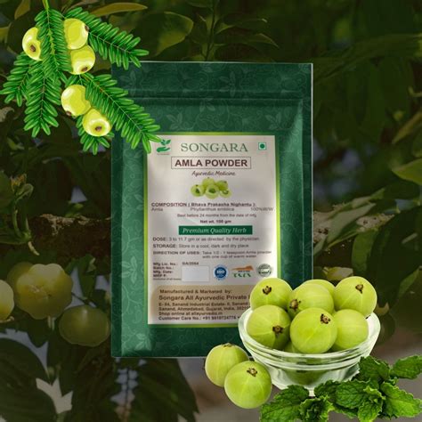 Songara Amla Powder - (Phyllanthus emblica) Best – songaras