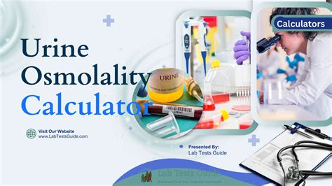 Urine Osmolality Calculator | Lab Tests Guide