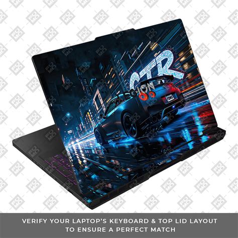 Neon GTR Nights Lenovo Legion Pro 5 16AFR10 Laptop Skin