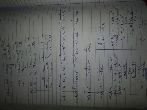Solve 2ax + 3by = a + 2b ; 3ax + 2by = 2a+b - Brainly.in