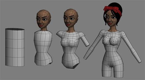 How to Create a Character in 3DS Max Tutorial 的图像结果