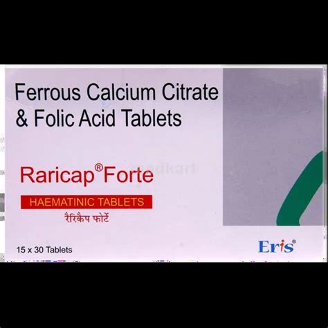RARICAP FORTE TABLET 30'S Price, Uses, Side Effects & Substitutes | Medkart