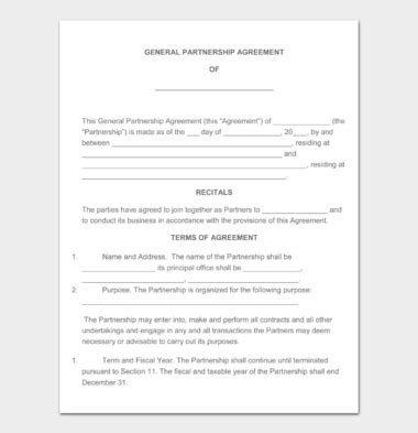 Partnership Resolution Template Word 的图像结果