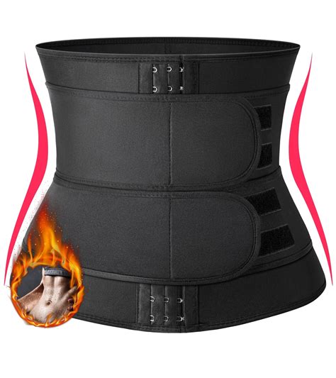 QRIC Women Workout Hot Sweat Waist Trainer Corset Gym, Sports, Workout ...