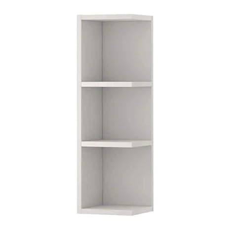 Ikea LILLÅNGEN End Unit, Grey, 19x19x64 cm (7 1/2x7 1/2x25 1/4 ...