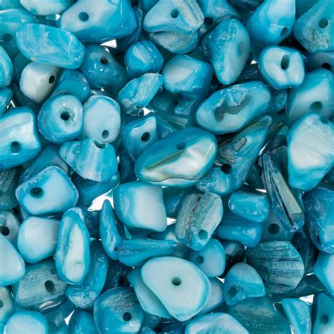 John Bead Natural Stone Chip Beads, 100g, Color: Aquamarine | Michaels