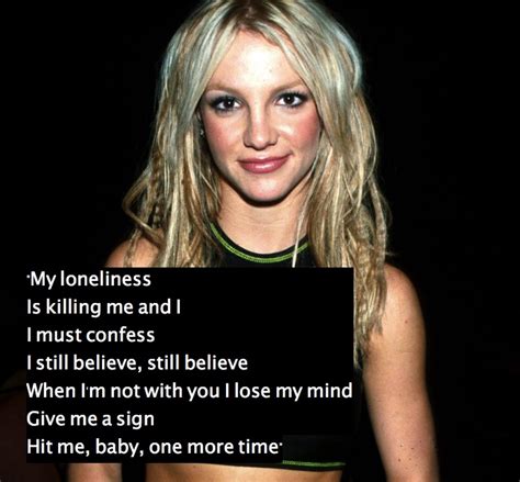 Best 21 Britney Spears Song Lyrics Quotes - NSF - Magazine