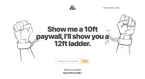 12 Foot Ladder - Website Hunt