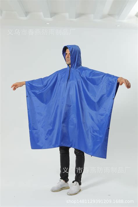 非一次性骑行雨披雨衣成人连帽雨衣自行车雨披斗篷式雨衣-阿里巴巴