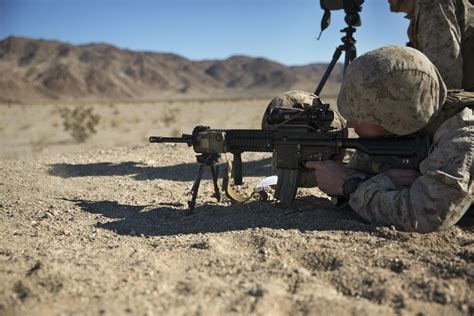 First IAR designated marksman course held aboard Combat Center > Marine ...