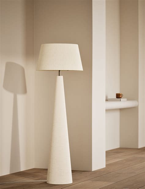 Diffused Fabric Shade Floor Lamp | M&S | M&S