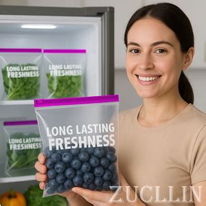 Buy ZUCLLIN 10 Pcs Zip Lock Pouch Zip Lock Bags for Food Storage ...