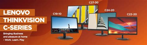 Lenovo C24-20 23.8" (60.45 Cms) Fhd Va (1920X1080) Monitor, Vga and ...