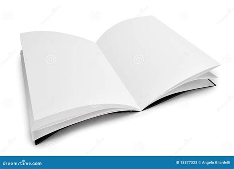 White pages stock image. Image of ideas, white, magazine - 13377333