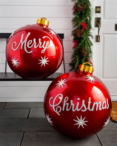 Giant Outdoor Tree Ornaments – HOMYSTYLE