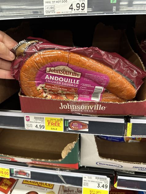 Johnsonville Smoked Sausage is B1G1 Free at Kroger! - Kroger Krazy