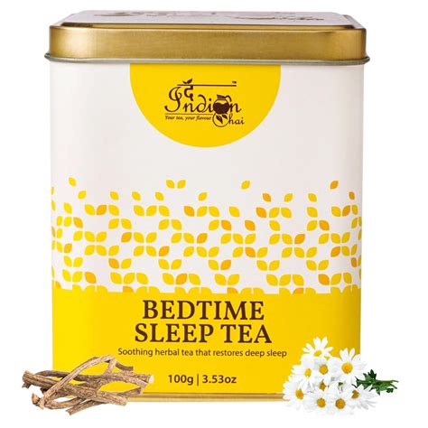 The Indian Chai – Bedtime Sleep Tea 100g | Caffeine Free Herbal Blend ...
